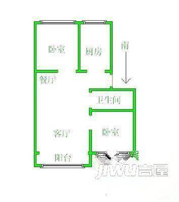 阳光家园3室0厅0卫户型图