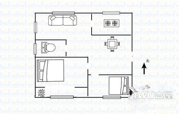 阳光家园3室0厅0卫户型图