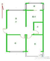 孟营一区2室2厅1卫88㎡户型图