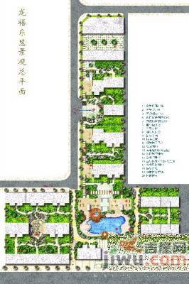 龙禧花园东区规划图1