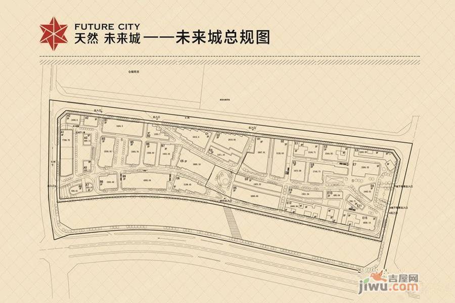 天然未来城规划图图片