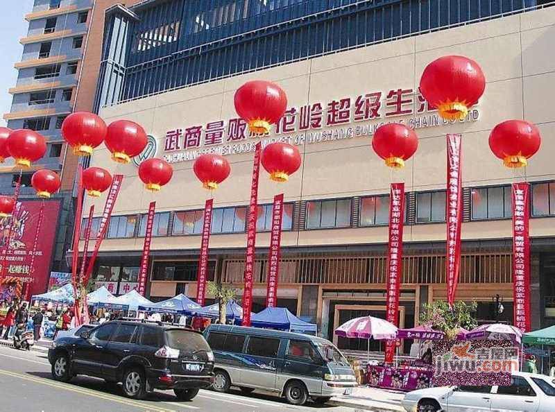 桃花岭时间广场实景图图片