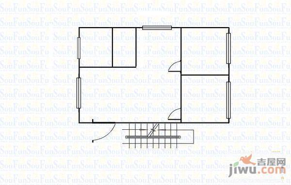 昭君花园2室1厅1卫户型图