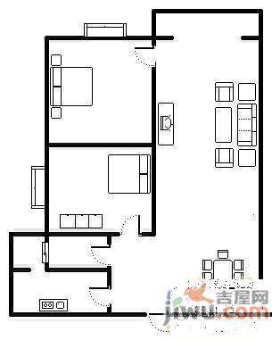 风和日丽3室2厅2卫户型图