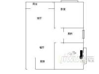 赵家湾社区2室2厅1卫户型图