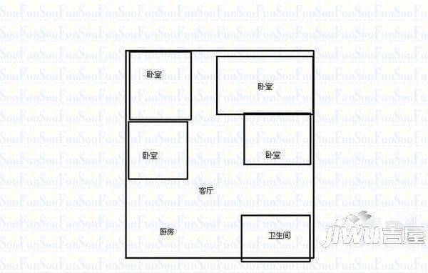 世纪欧洲城5室2厅2卫户型图