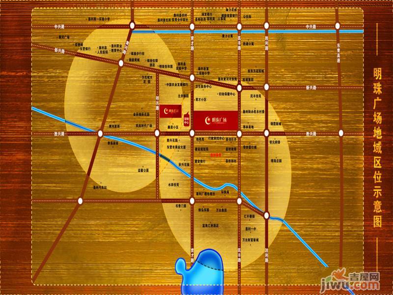 明珠拉菲公馆位置交通图