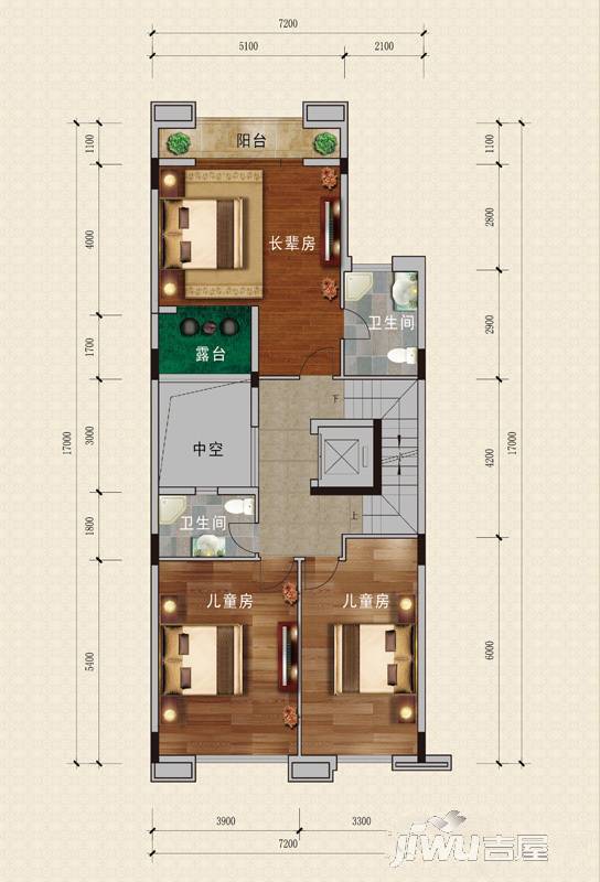 利海半岛城玺普通住宅500㎡户型图