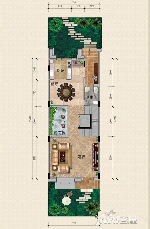 利海半岛城玺普通住宅500㎡户型图