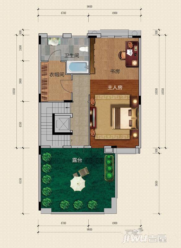 利海半岛城玺普通住宅500㎡户型图