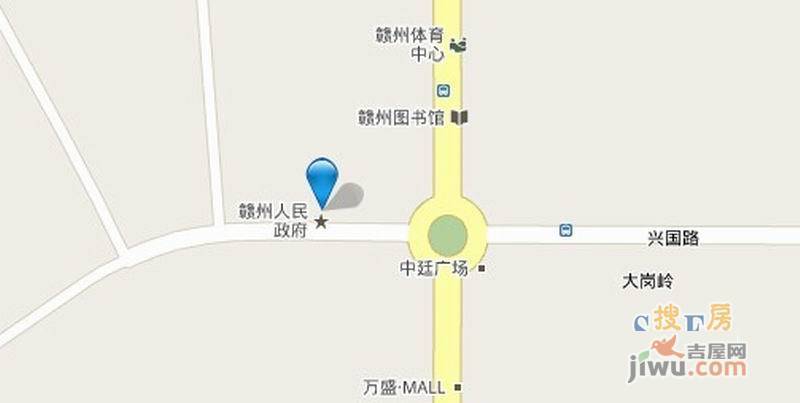 赣县·滨江花城位置交通图图片