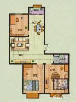 锦宏锦和世家3室2厅1卫105.3㎡户型图