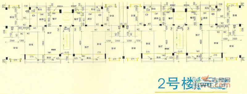 君逸居普通住宅198㎡户型图