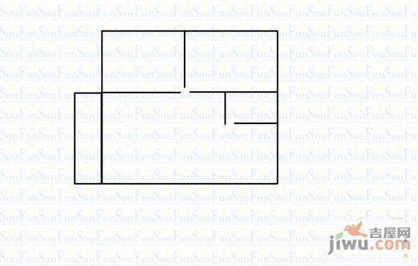 良化新村西3室2厅1卫户型图