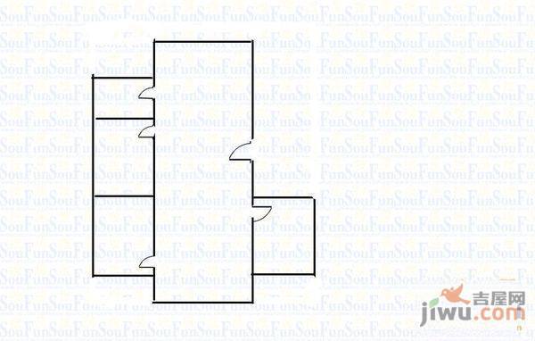 丰盛里2室2厅2卫户型图