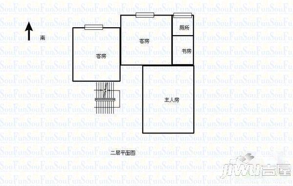 天南怡苑4室1厅1卫户型图