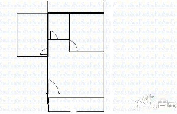 象山新村2室1厅0卫户型图