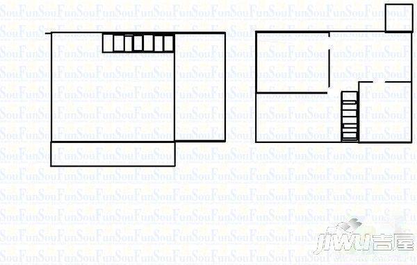 颐景华府2室1厅1卫户型图