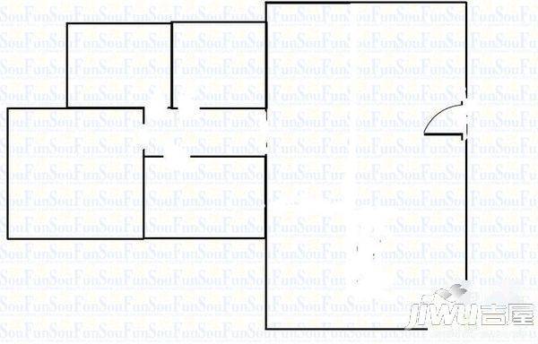 春晖苑2室2厅2卫户型图