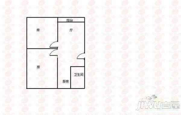 盛华苑4室2厅2卫户型图