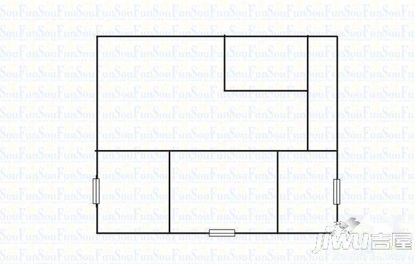 良化新村东2室2厅1卫户型图