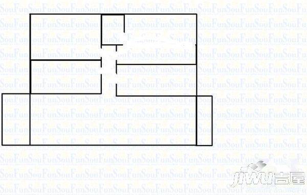 乐宜居2室1厅1卫户型图