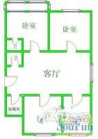 怡馨雅苑3室2厅2卫户型图