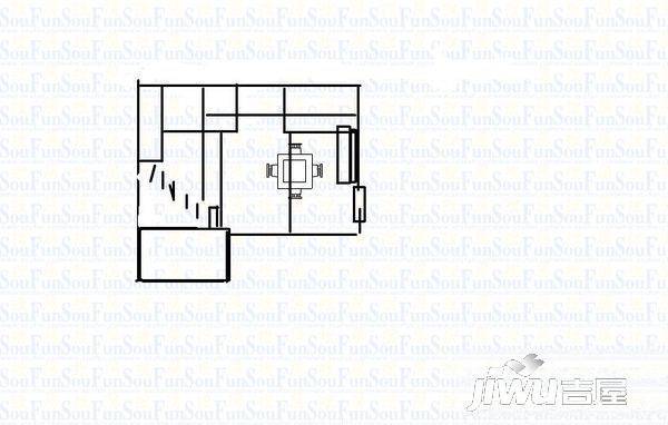 新泰和广场2室1厅1卫户型图