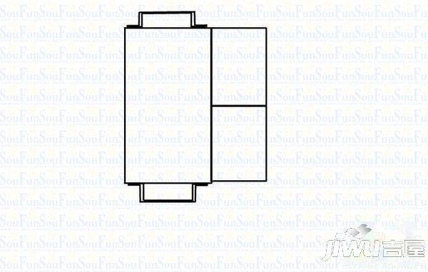 甘化新村3室2厅2卫户型图