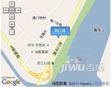 御江城位置交通图图片