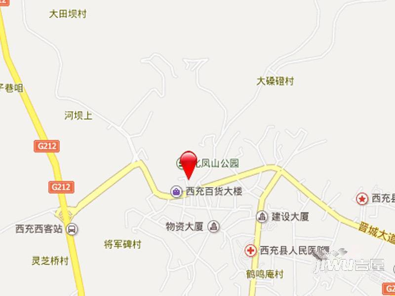 中国微电影城位置交通图