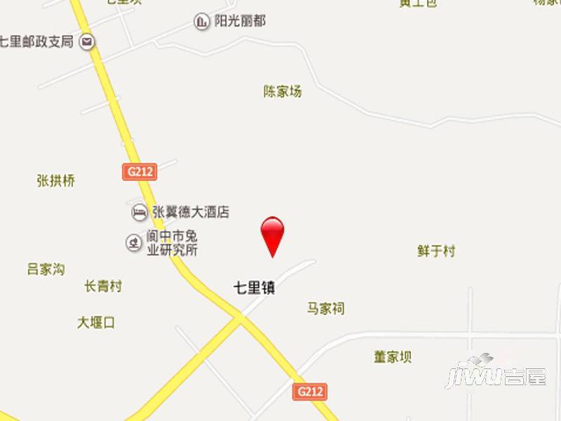 锦绣城位置交通图