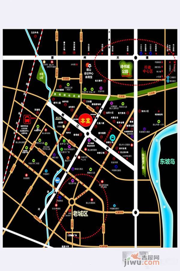 红石美地商业广场实景图1