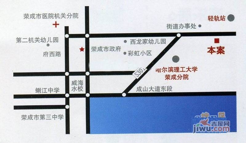 上东新城位置交通图图片