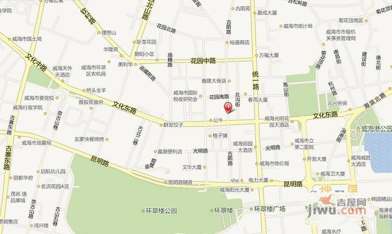 金长城小区位置交通图图片