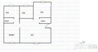 望海园富华城3室1厅2卫户型图