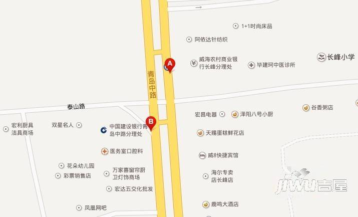 锦绣北山小区位置交通图图片