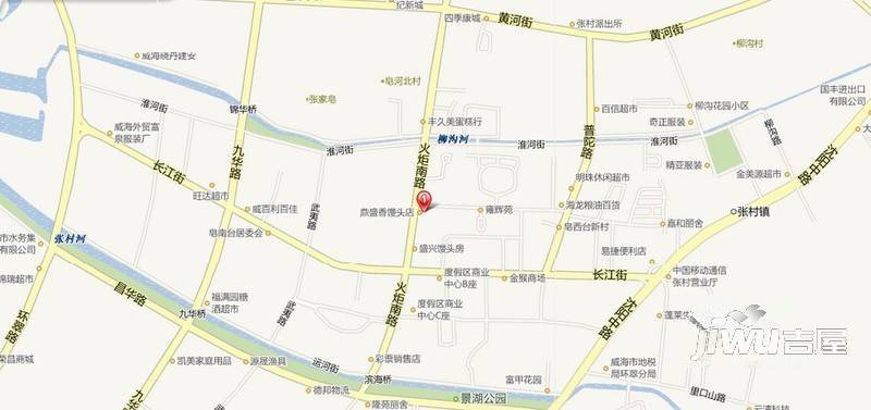 玫瑰园位置交通图图片