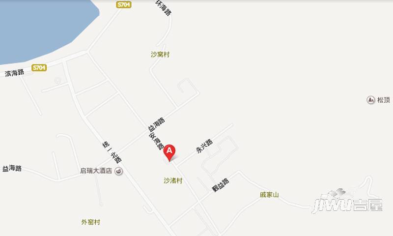 富海山庄位置交通图图片