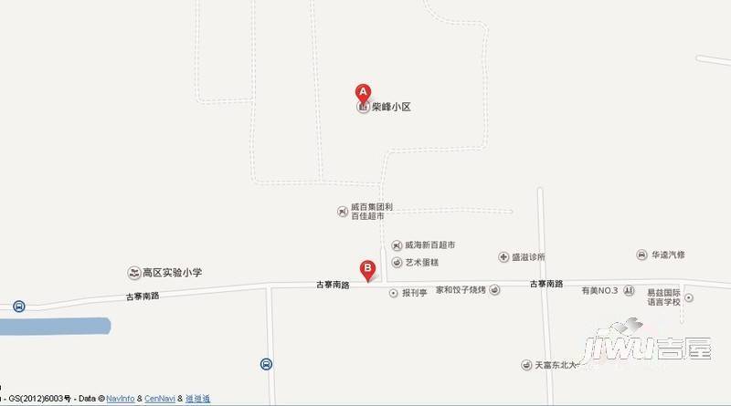 柴峰小区位置交通图图片