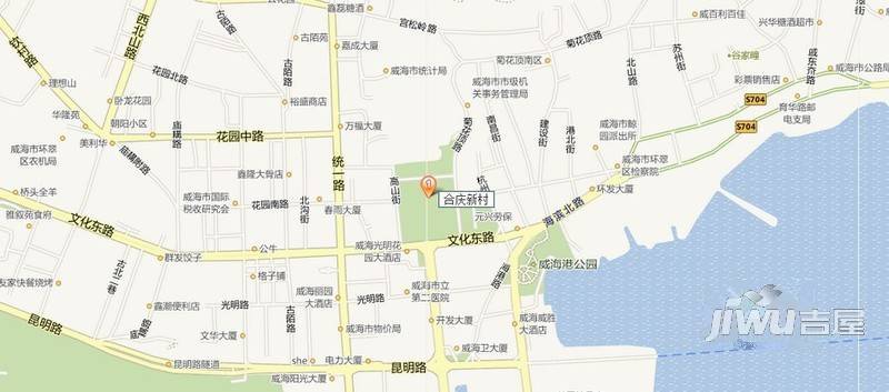 合庆新村位置交通图图片