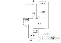 海之梦2室1厅1卫户型图