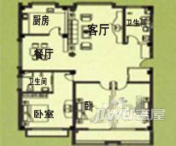 威海西御康3室2厅2卫户型图