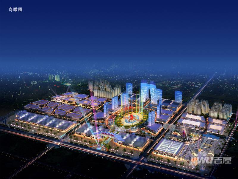 中国广西东盟商贸城效果图图片