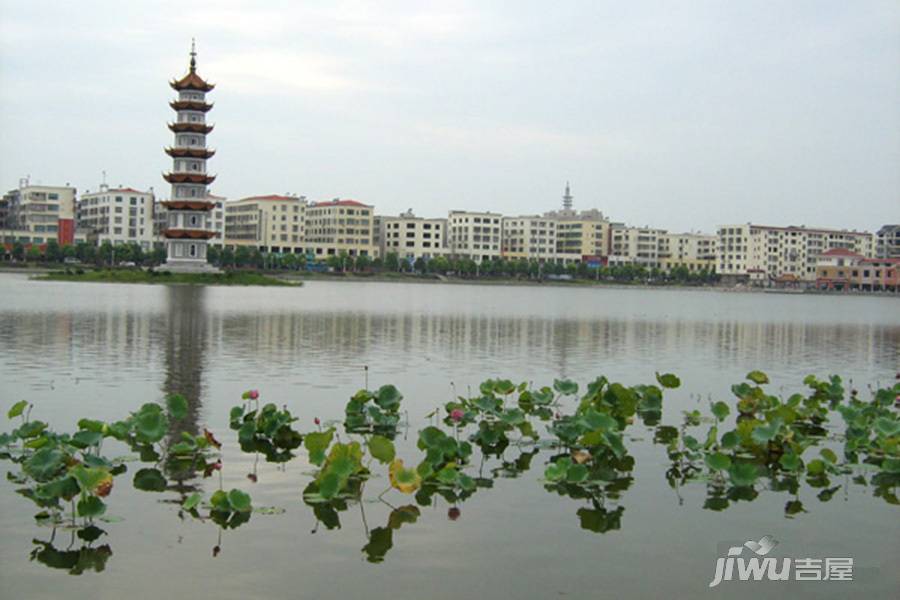 湖景华府实景图图片