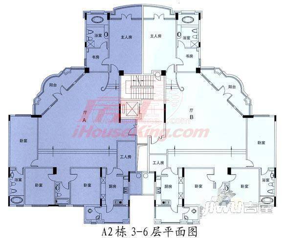 建南小区2室2厅1卫户型图