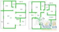 银新康居苑A1区2室2厅1卫户型图