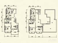 高教新城·学区嘉园5室2厅3卫184.6㎡户型图