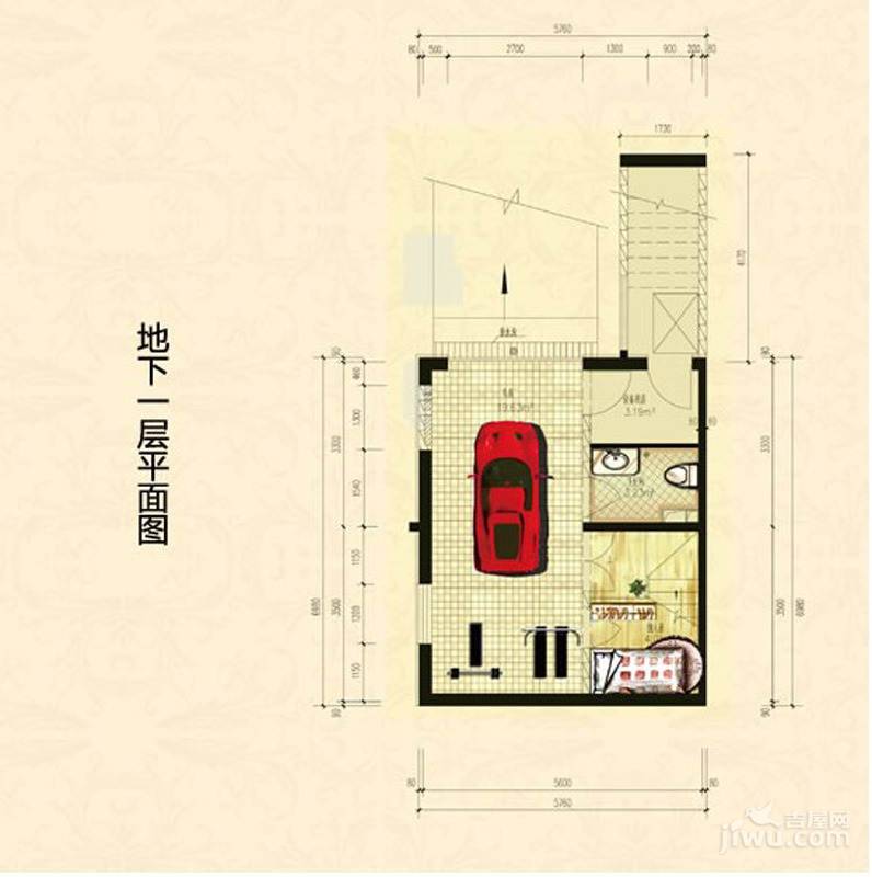 世佳别墅4室4厅4卫264.3㎡户型图