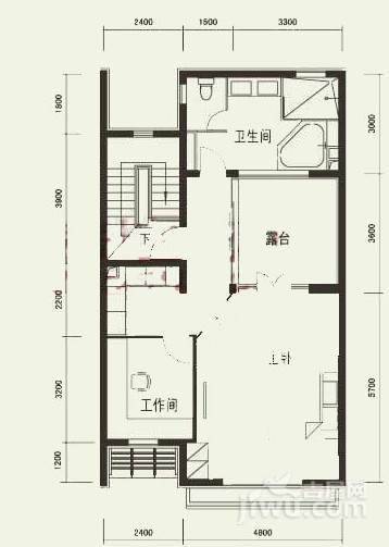 燕西台5室2厅5卫398㎡户型图